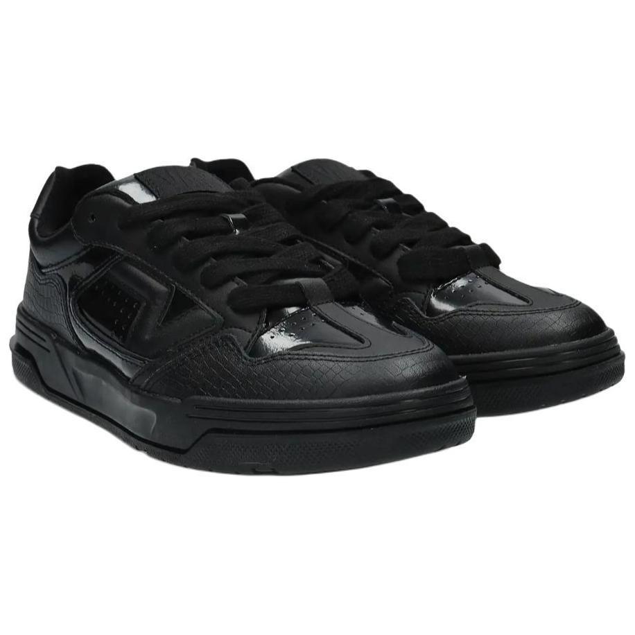 Vans Upland Minimalist Comfortable Low-Top Skate Shoes Unisex Skate Shoes Black VN000D1HCJK1