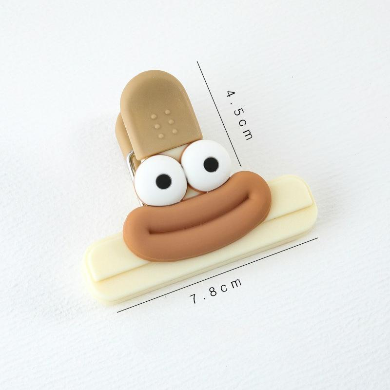 

Food Freshness and Moisture-proof Sealing Clip Plastic Bags Sealer Machine Snack Seal Clip Kitchen Accessories Cute Attaches