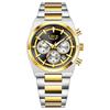 LIGE Chronograph Man Watch Fashion Business Quartz Wristwatches Waterproof Stainless Steel Luminous Auto Date Mens Watches