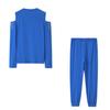 Autumn Women's Off-Shoulder Beaded Sportswear Two-Piece Set