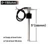 Water Fuel Level Gauge Sensor 100/200/300/400/500MM Marine Boat Car Oil Liquid Tank Fuel Sender Unit Sensors 0-190/240-33ohm