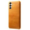 For Samsung Galaxy A17 5G Case Calf Texture PU Leather Hard PC Protective Phone Cover