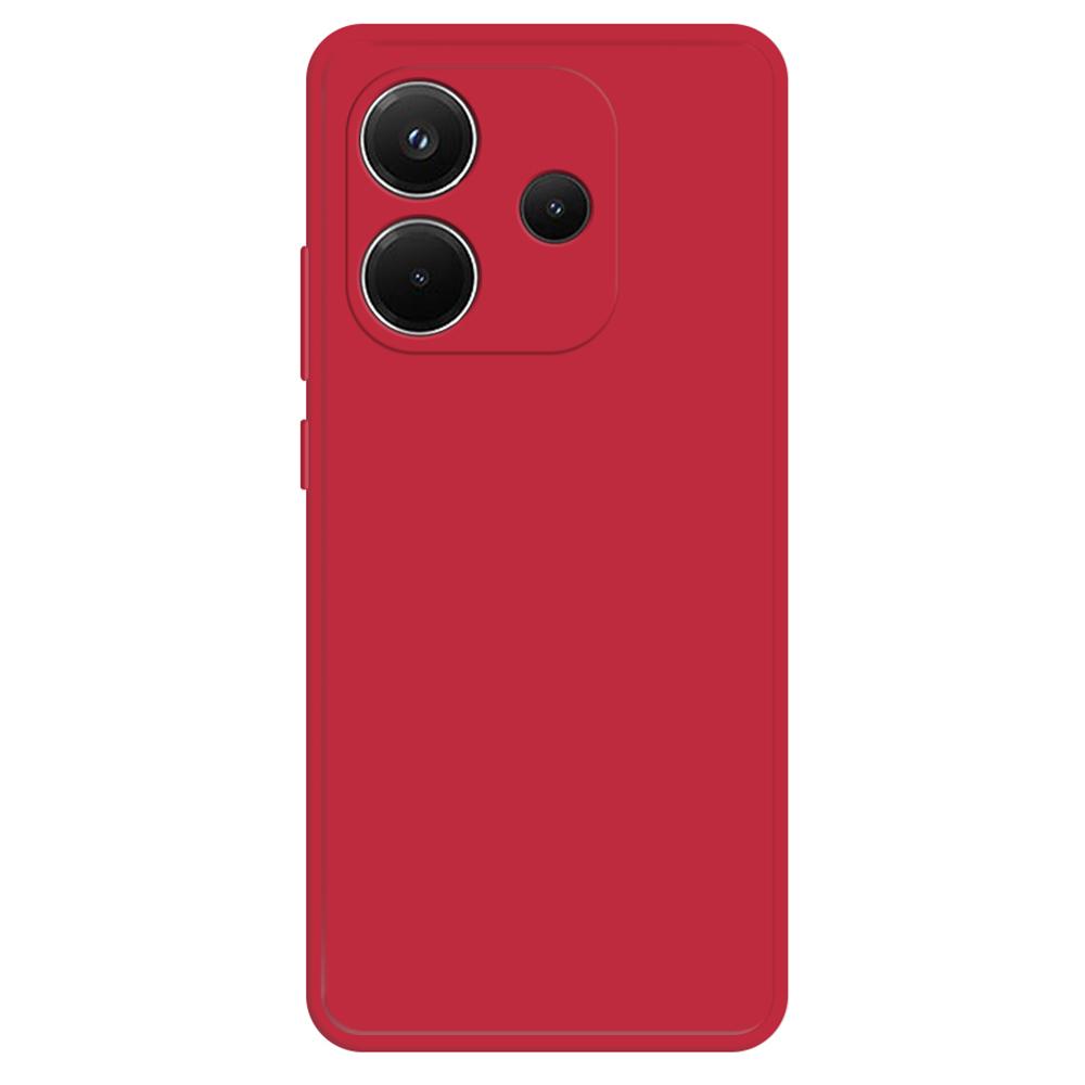 For Xiaomi Redmi Note 14 4G (163.25mm) TPU Case Straight Edge Protection Phone Cover