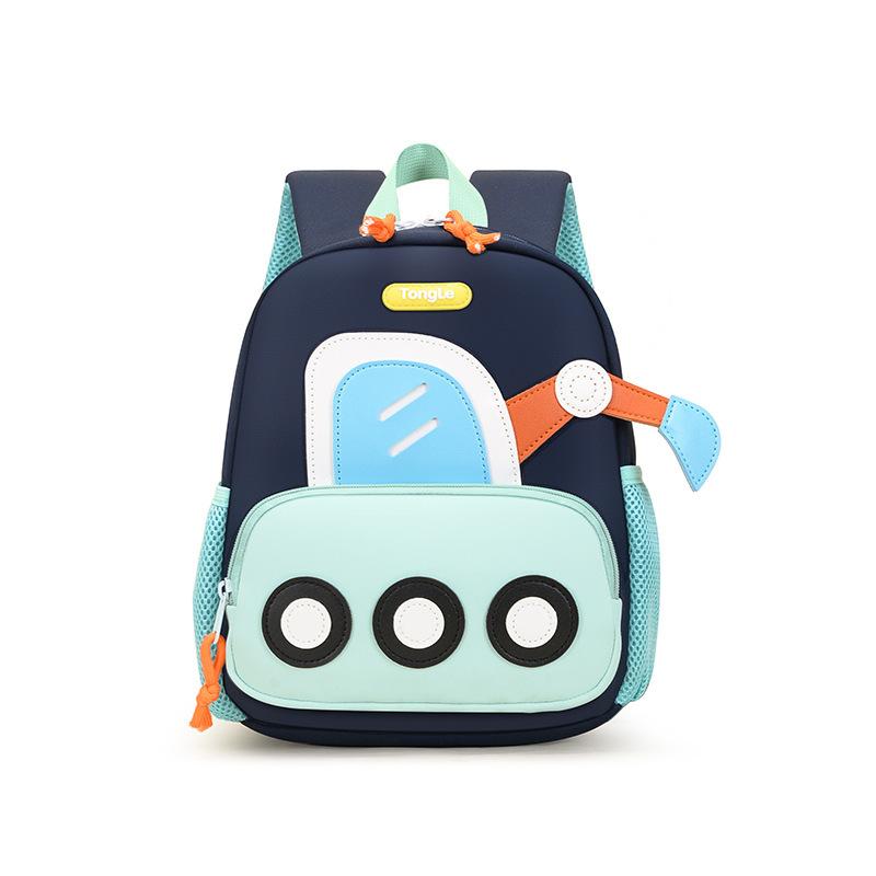 Kindergarten Vorschulklasse große Kapazität leichte Schultasche Jungen und Mädchen niedlicher Cartoon Rucksack
