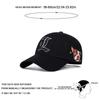 Unisex L Letter Side Dog Head Embroidery Baseball Caps Spring And Autumn Outdoor Adjustable Casual Hats Sunscreen Hat