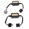 2ks H4 LED CANbus dekodér DC 9 až 16V Plug and Play Anti blikající LED dekodér s odporem světlometů