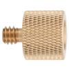 Brass Screw Adapter 1 4 Inch Male to 3 8 Inch Female Tripod Thread Reducer Screw Adapter