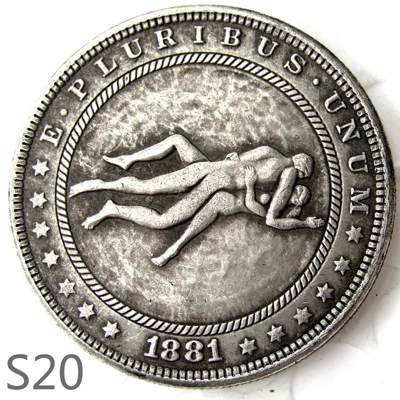 Funny Sexy Sex Make Love Lover Commemorative Coin Souvenir