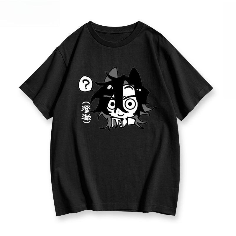 The Mysterious Master Leonards Surrounding Kleinke Meow Meow Style Cosplay Shortsleeved Tshirt for Men Suitable Summer