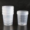 Xihe Thickened White Transparent Plastic Measuring Cups