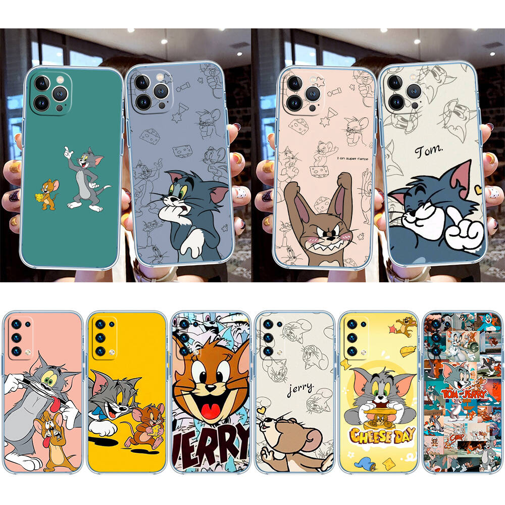Tom and Jerry Cartoon Phone Case for Motorola G14 G15 G24 G30 G31 G32 G34 G41 G42 G51 G52 G50 G60S G60 G62 G72 G71 G73 G84 G85 G200 E32
