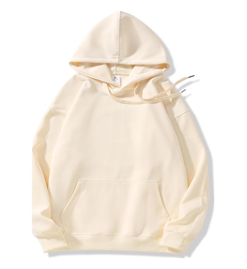 Autumn/Winter Velvet Thick Hoodie - Loose, Drop Shoulder, Couple Style