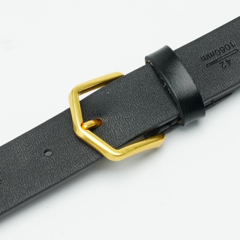 New Style Without Ladies Genuine Leather Belt for Women with Double Sided Simple Belts Fashionable and Versatile Decorative Belt for Women