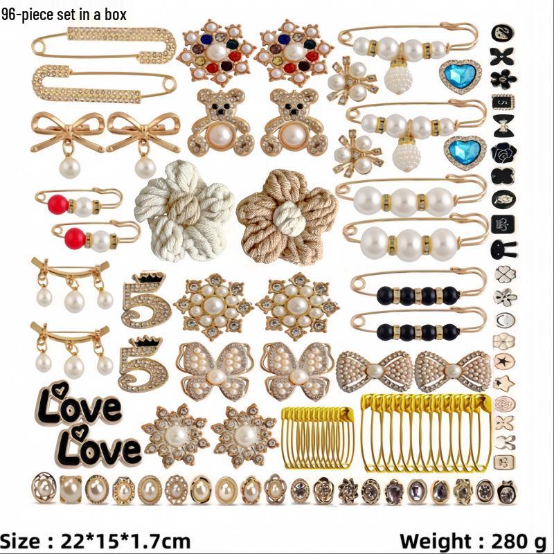 Gold Socks Charm Brooch: Shiny Jewelry Pin and Safety Pin for Sock Accessories