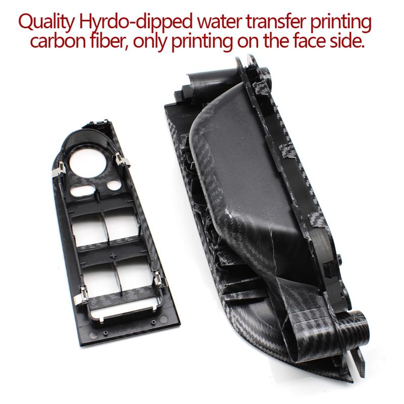 RHD Interior Right Driver Door Armrest Panel Window Switch Panel Door Handle Cover For BMW 3 Series E90 E91 316 318 320 325 328i