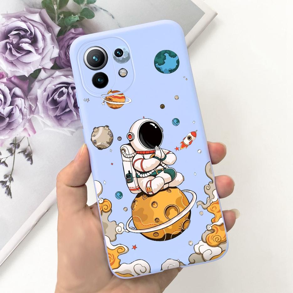 For Xiaomi Mi 11 Lite 5G Case Cute Fashion Painted Cover Soft TPU Phone Case For Xiaomi Mi 11 Pro Mi11 Lite 11Lite Fundas Bumper