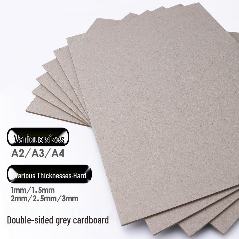 Gray A4/A3/A2 Cardstock Hardboard Drawing & Writing Pad