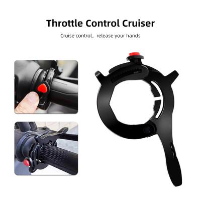 Universal Motorcycle Cruise Control Throttle Lock Assist Handlebar Aluminum Lock Assist Retainer Wrist Grip Handle Bar