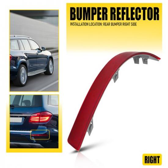 For 2013-2016 Mercedes Benz GL350 GL450 Bumper Reflector Assembly Light Rear RH
