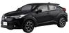 AOSHIMA The Snap Kit Series Toyota Black Mica Plastic Model 1/32 C-HR Pre-colored 06-B