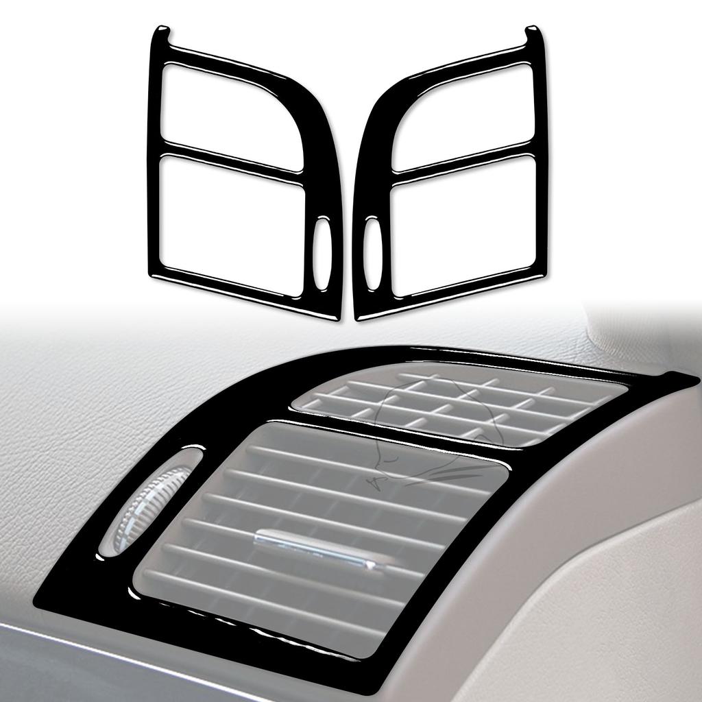 For Benz B Class W245 2005-2011 Real Carbon Fiber CD Control Panel Trim Cover Car Interior Accessories Decorative Sticker