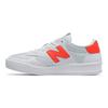New Balance Nb 300 Tessuto in Pelle Sintetica Scarpe da Skate Basse Vintage Sneaker Donna Bianco Arancione WRT300CF