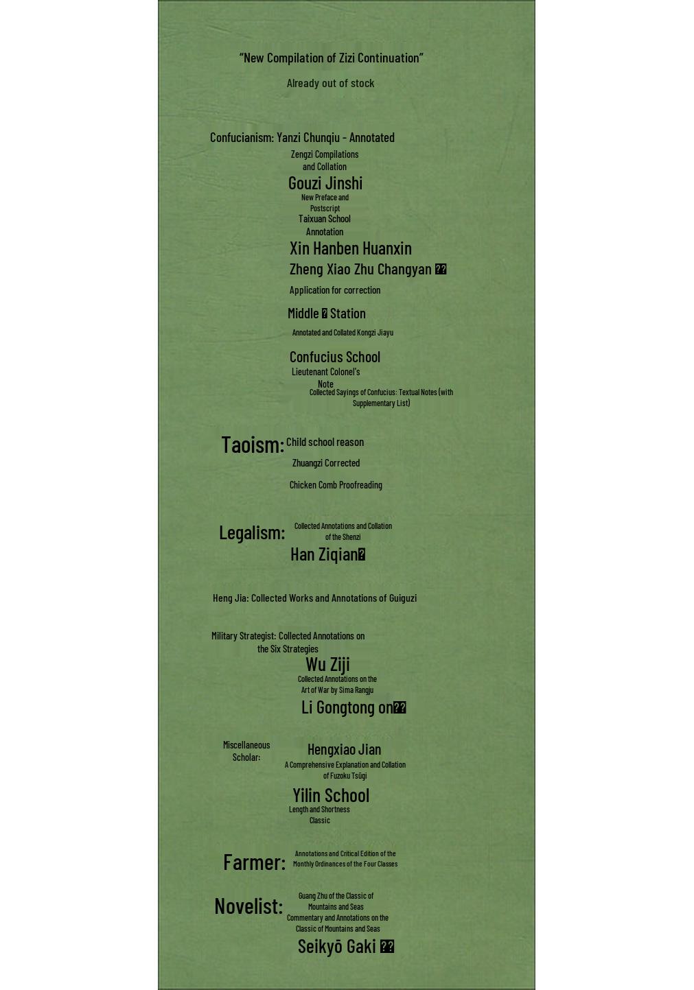 Liu Tao: Six Strategies - Collected Commentaries (2-Volume Set)
