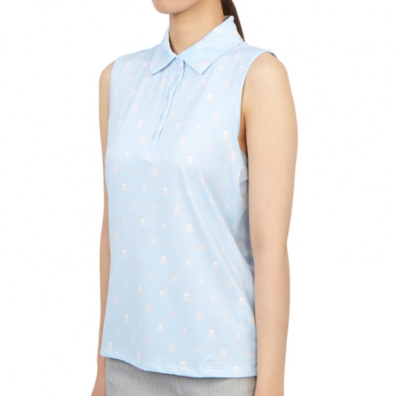 Zipore Damen S Golf SleeveleSS g4lS23k562 Sky