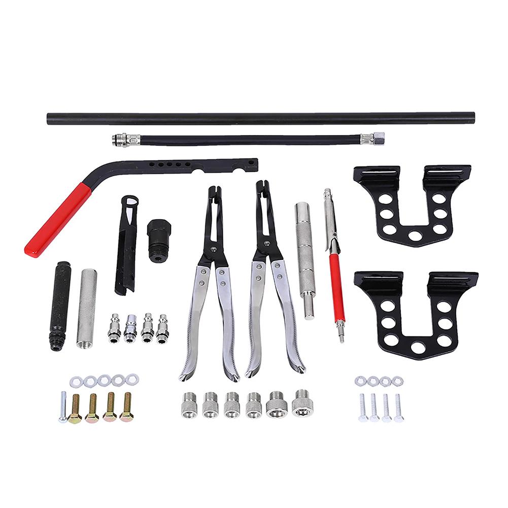 Cylinder Head Service Valves Spring Compressors Tools Valves Spring Compressors Removal Installer Kit With Case For Car Repair