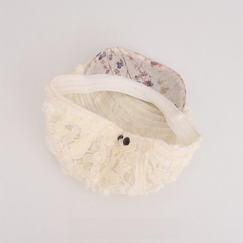 Sweet Lace Mesh Cap Breathable Floral Artist Painter Hat Fashion Duck Tongue Hat Women