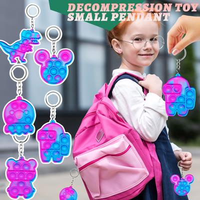 Stress Relief  Toy Autistic Children Adult Holiday Toy Key Ring