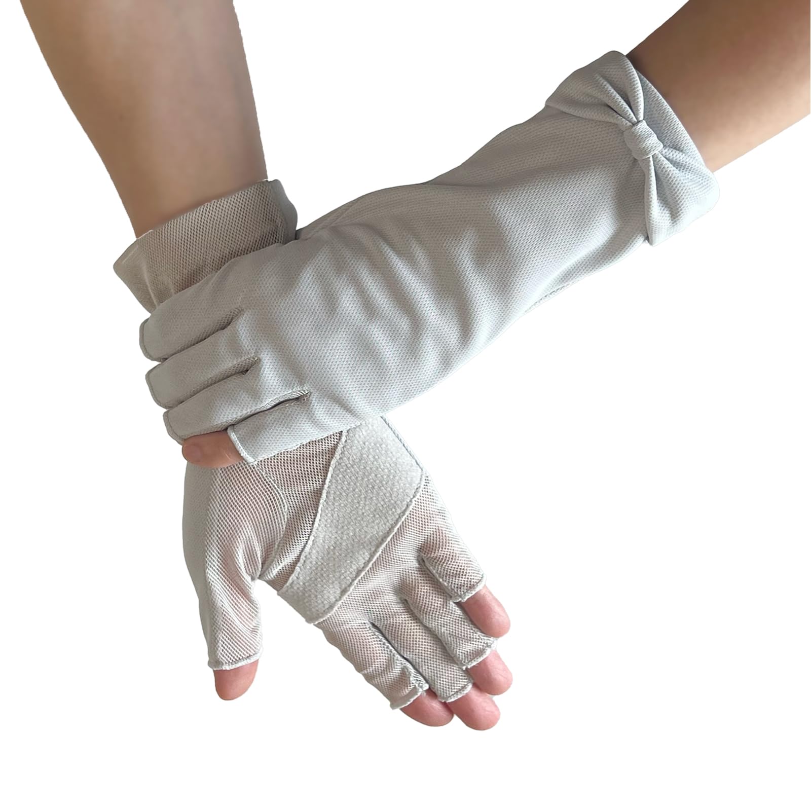 

UV arm UV UV summer cool to the [TRAX SHOP] gloves, short, fingerless, covers, women s, protection, protection, use, touch, sweat-wicking,