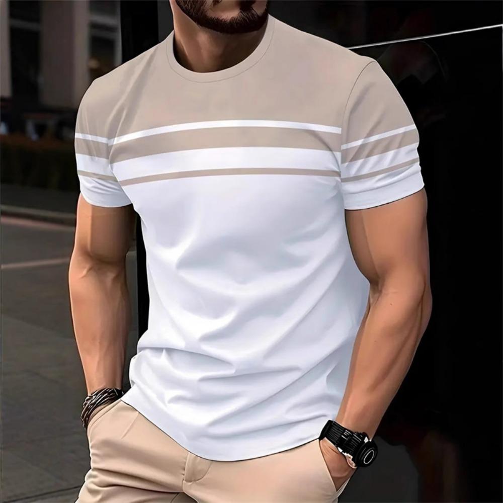 3D printed T-shirt casual oversized business T-shirt