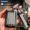 Zinc Alloy Tank 300/400/500 Car Key Shell with Full Wrap & Buckle