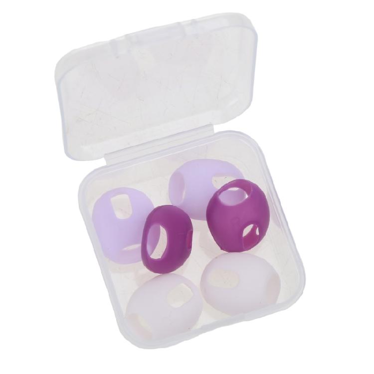 Silicone Case Pads for Pods 3 Earbuds Ear Caps Headphones Solid Color