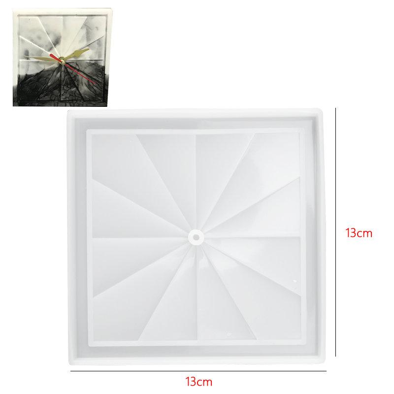 10cm 15cm Silicone Clock Mold Clock Resin Silicone Mould Casting Tools Handmade Jewelry Making Tool DIY Crafts Epoxy Resin Molds