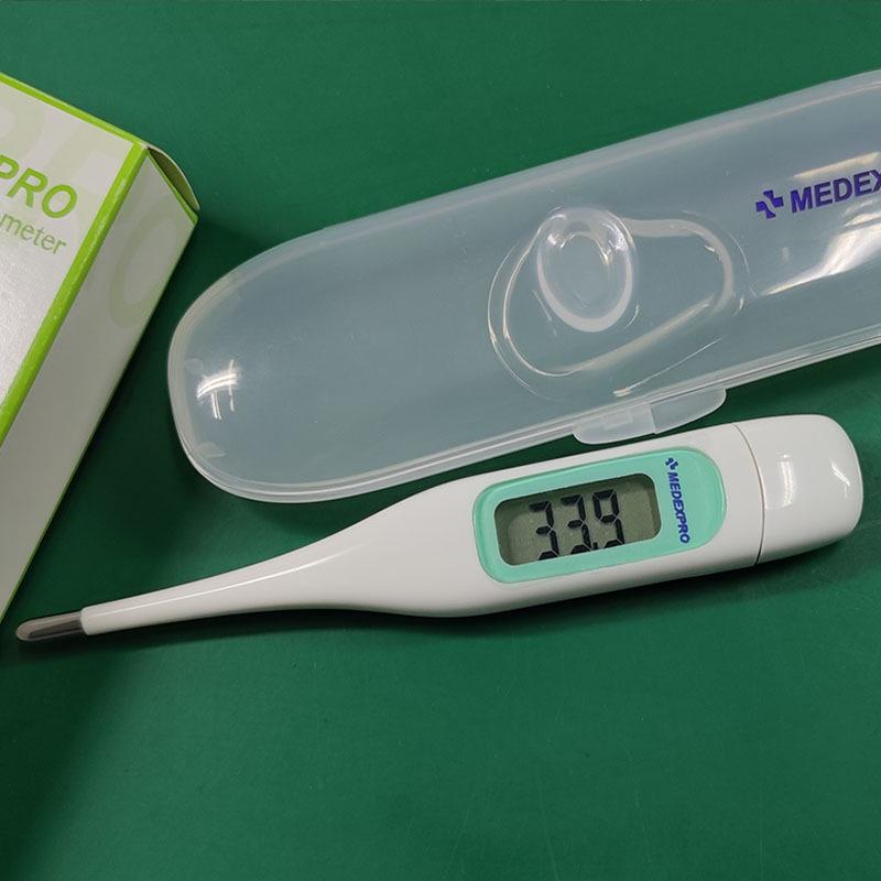 Digital Thermometer for Infants and Children with Soft/Hard Tip, Armpit/Oral Use, Celsius Switch, Customizable Logo