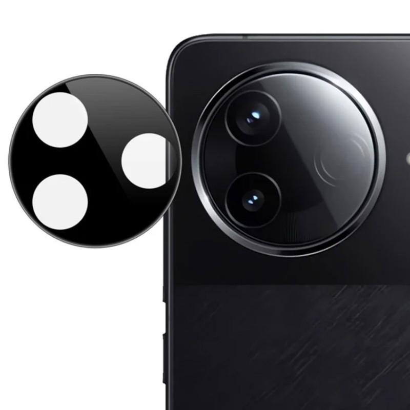 

For Xiaomi Redmi K80 5G/Xiaomi Poco F7 Pro 5G Camera Lens Protector WANLONFENG HD Full Black Silk Printed Lens Film Black