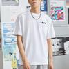 Li Ning Casual Breathable Sports Printed Short Sleeve T-Shirt Men Tops White AHSRC01-1
