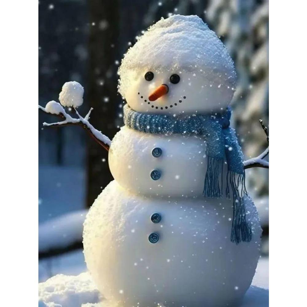 DIY full sirkel diamantmaling korssting 3D kunststil hjemmescene juledekorasjon diamantmaling 5d diamantkunstmaling