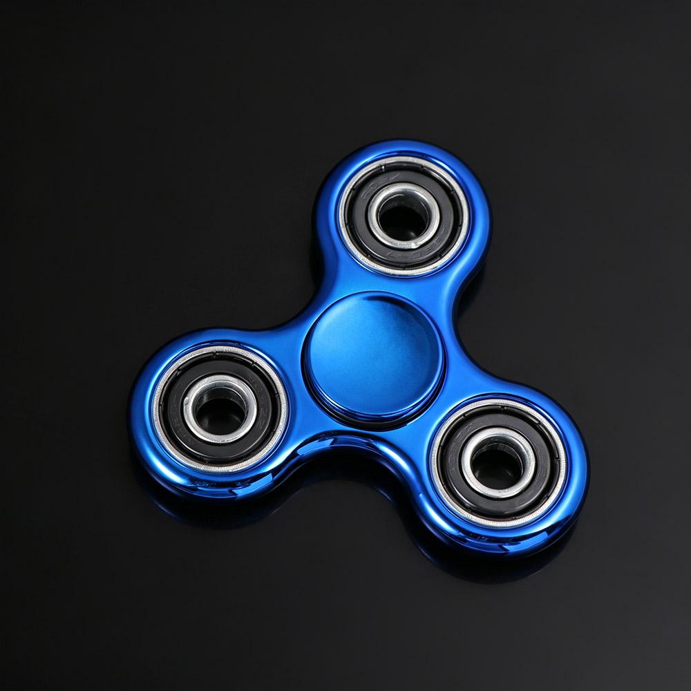 4 Bearings Fingertip Gyroscope Plating Fingertip Decompression Toy Hand Spinner Children's Gifts