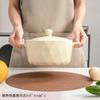 Vintage Style Double-Sided PVC Leather Placemat Round Faux Leather Heat-Resistant Waterproof Cup Plate Mat