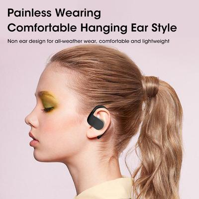 Bluetooth 5.3 OWS Open Ear Hook Wireless Earbuds HIFI Stereo Sports Earphones with Super Long Battery Life