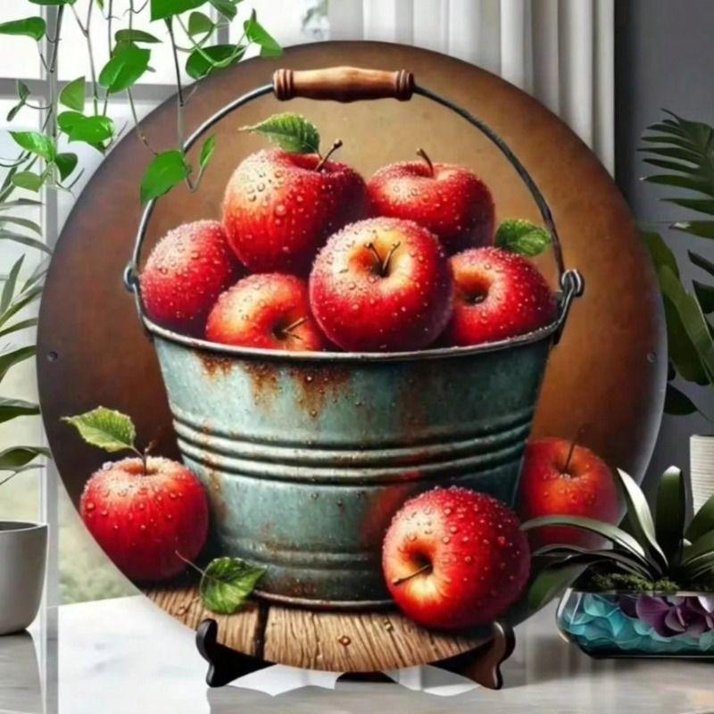 Metal Wall Art Sign Home Decor 20x20 Cm