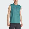 Adidas Climacool SS25 Durable Sports Simple Round Neck Sleeveless Vest Men Tops JX8985