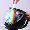 Long Handle Cup Brush, Cleaning Brush, Bottle Brush, Colorful Scouring Cloth Cup Brush, Thermos Cup Brush, Sponge Scouring Cloth Brush