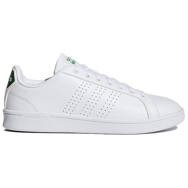 Adidas Cloudfoam Advantage Clean White Green AW3914
