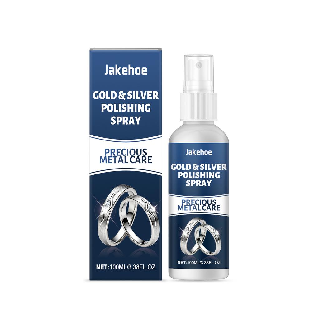Jakehoe Jewelry Polishing Agent: Cleaning and Maintenance Solution for Removing Stains and Restoring Shine To Jewelry, Watch Bands, and Accessories
