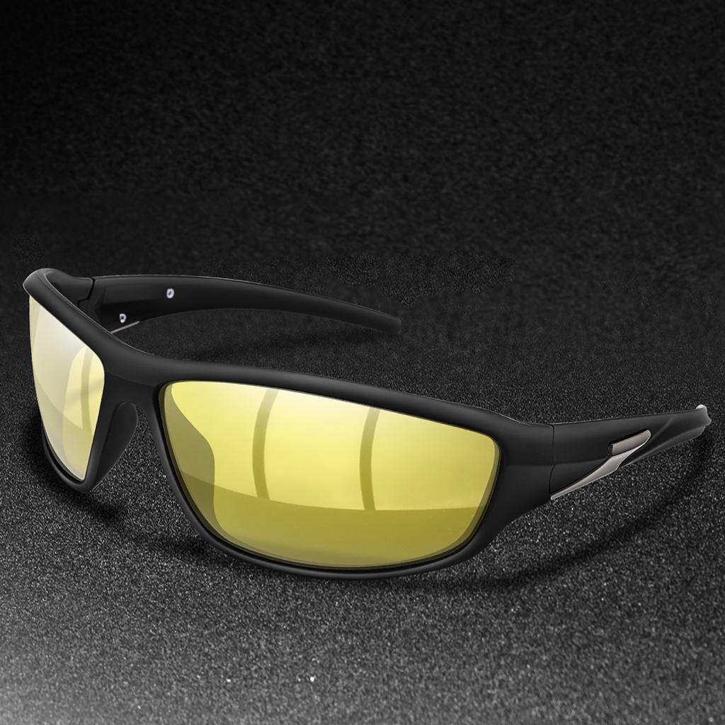 Lunettes de soleil de pêche polarisées UV400 pour hommes femmes Lunettes de sport Vélo Course à pied Randonnée Extérieur