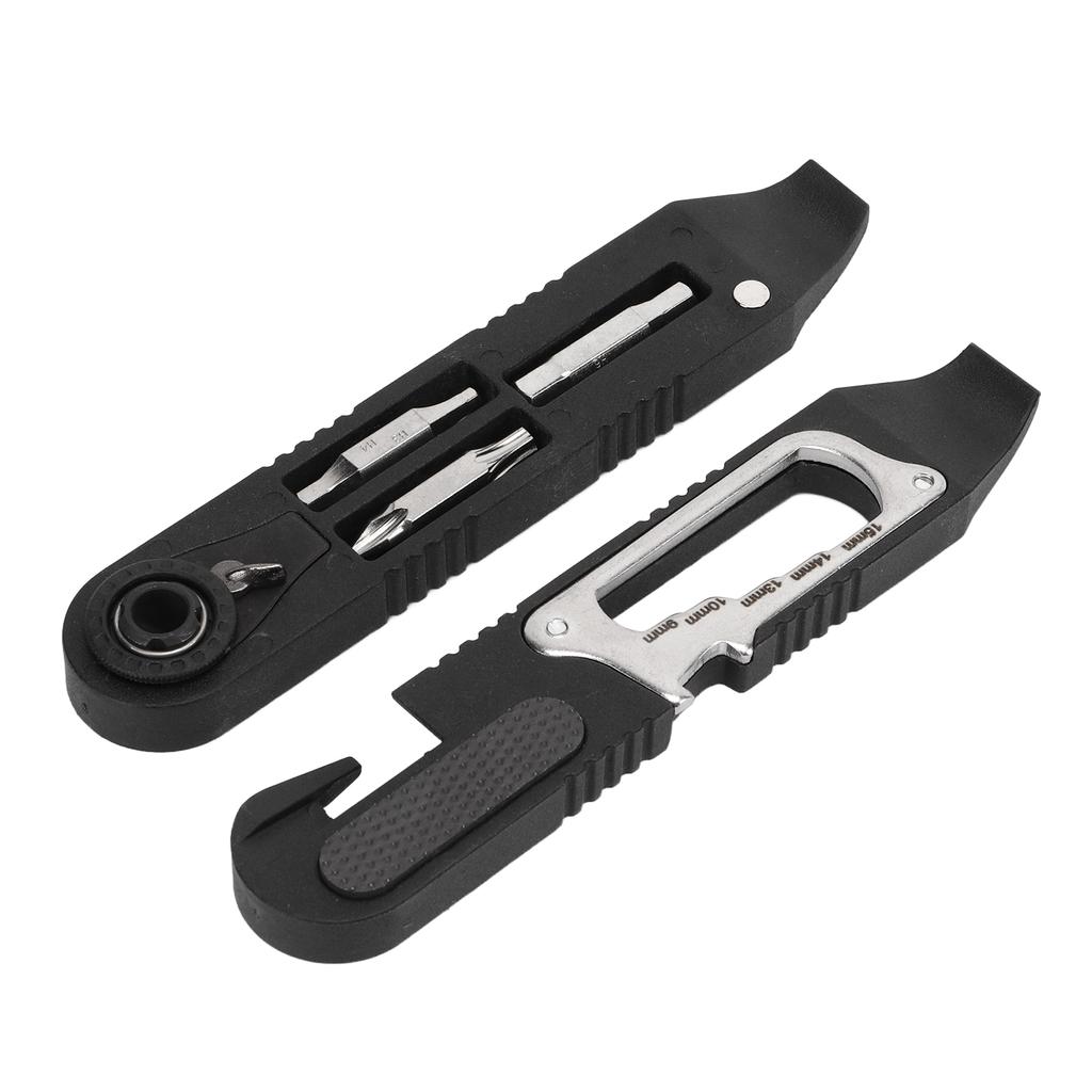 Sada nástrojů na sundávání plášťů jízdních kol Černý šestihranný klíč na dráty Páka na plášť Ráčnový nástroj pro cyklistické příslušenství